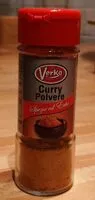 Mängden socker i Curry polvere