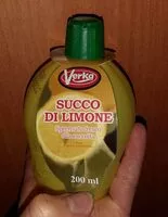 Mängden socker i Succo di limone