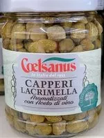 Mängden socker i Capperi lacrimella aromatizzsto con aceto di vino