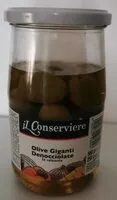 Mängden socker i Olive giganti denocciolate