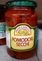 Mängden socker i Pomodori secchi