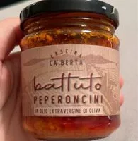 Mängden socker i Battuto peperoncini