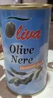Mängden socker i Olive nere denocciolate