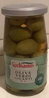 Mängden socker i Olive verdi giganti