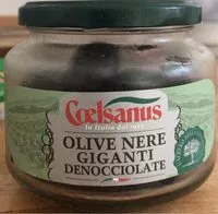 Mängden socker i Olive nere giganti denocciolate