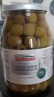 Mängden socker i Olive verdi denocciolate
