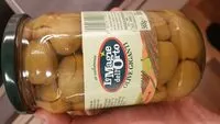 Mängden socker i Olive Giganti