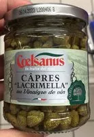 Mängden socker i Capres lacrimella