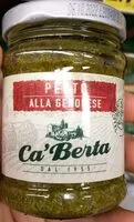 Mängden socker i Pesto Alla Genovese