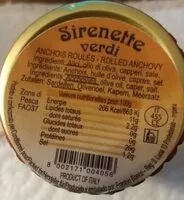 Mängden socker i Sirenette verdi