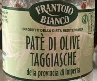 Mängden socker i Paté di olive taggiasche
