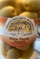 Mängden socker i Olive verdi giganti