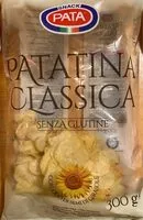 Mängden socker i Patatina Classica senza glutine