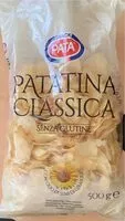 Mängden socker i Patatina classica