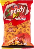 Mängden socker i Speedy roll anelli di mais gusto pizza