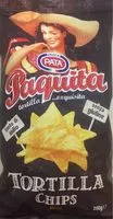 Mängden socker i paquita tortilla cips