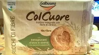 Mängden socker i Biscotti colcuore ricchi di fibre