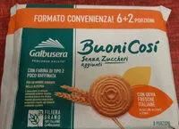 Mängden socker i Buoni così