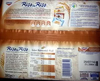 Mängden socker i Riso su riso croccantezza integrale