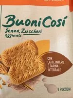 Mängden socker i BuoniCosì senza zuccheri aggiunti