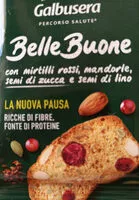 Mängden socker i Belle buone snack