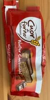 Mängden socker i Cuor di forno Wafer cioccolato