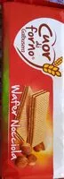 Mängden socker i Wafer Nocciola