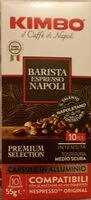 Mängden socker i Barista espresso Napoli