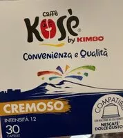 Mängden socker i Caffe in capsule kose