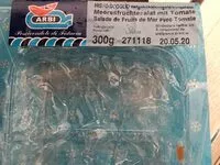 Mängden socker i Meeresfrüchte-cocktail tiefgekühlt