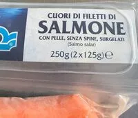 Mängden socker i Cuori di filetti di salmone