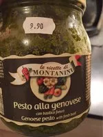 Mängden socker i Pesto alla genovese