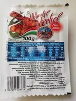 Mängden socker i Würstel