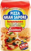 Mängden socker i pizza gran sapore