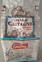 Mängden socker i Farina di castagne