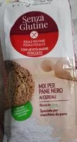 Mängden socker i Mix per pane nero ai cereali