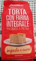 Mängden socker i Preparato per torta con farina integrale
