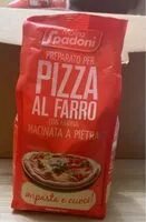 Mängden socker i Pizza al Farro