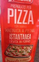 Mängden socker i Preparato per pizza