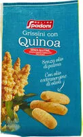 Mängden socker i Senza glutine grissini con quinoa