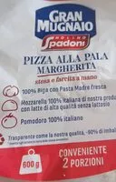 Mängden socker i Piazza gran mugnaio