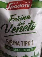 Mängden socker i Farina del Veneto tipo 1