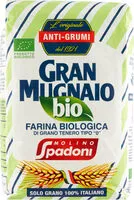 Mängden socker i Gran mugnaio bio farina biologica di grano tenero tipo