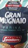 Mängden socker i Farina di Grano Tenero tipo "00"