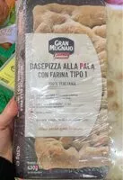 Mängden socker i Base pizza alla pala