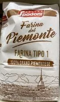 Mängden socker i Farina del piemonte