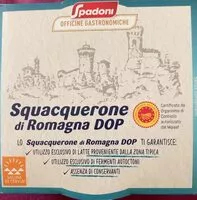 Mängden socker i squsquerone di Romagna Dop