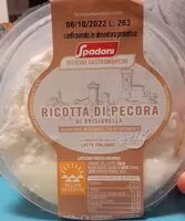 Mängden socker i Ricotta d pecora