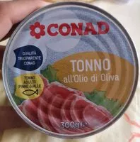 Mängden socker i Tonno all'olio d'oliva Conad