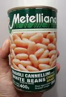 Mängden socker i Metelliana Beans White Cannellini